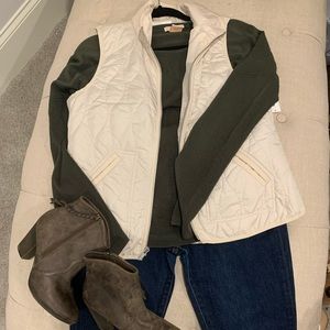 Comfy and warm olive green sweater